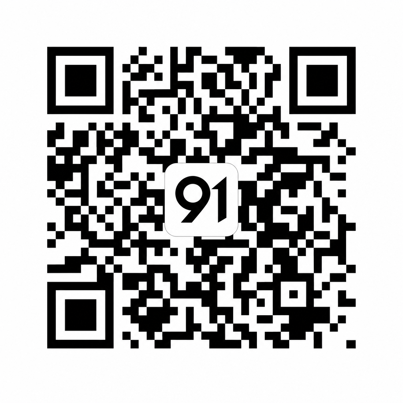 91公众号二维码